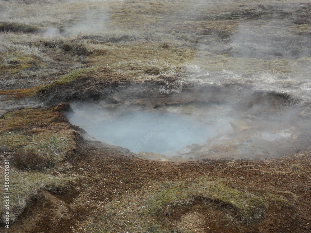 Hiking in the wild and dramatic landscapes of Iceland's fjords, volcanoes, mountains, geysers and waterfalls