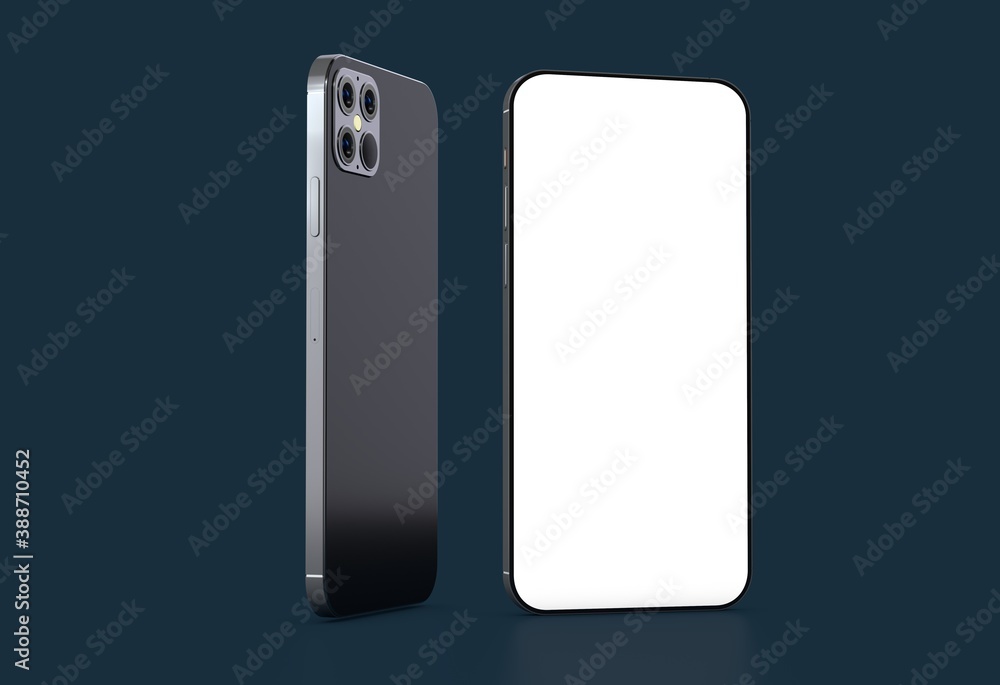 a digital smartphone device mobile phone 3d isolated a digital smartphone device mobile phone 3d isolated