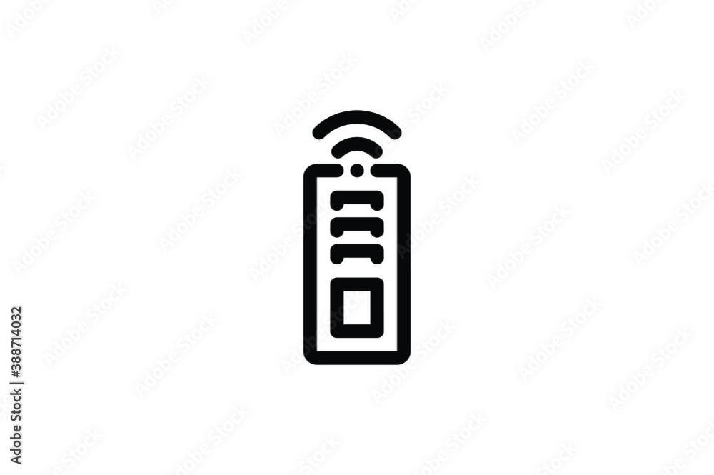 Smart Home Icon - Ac Box Smart Home Icon - Ac Box