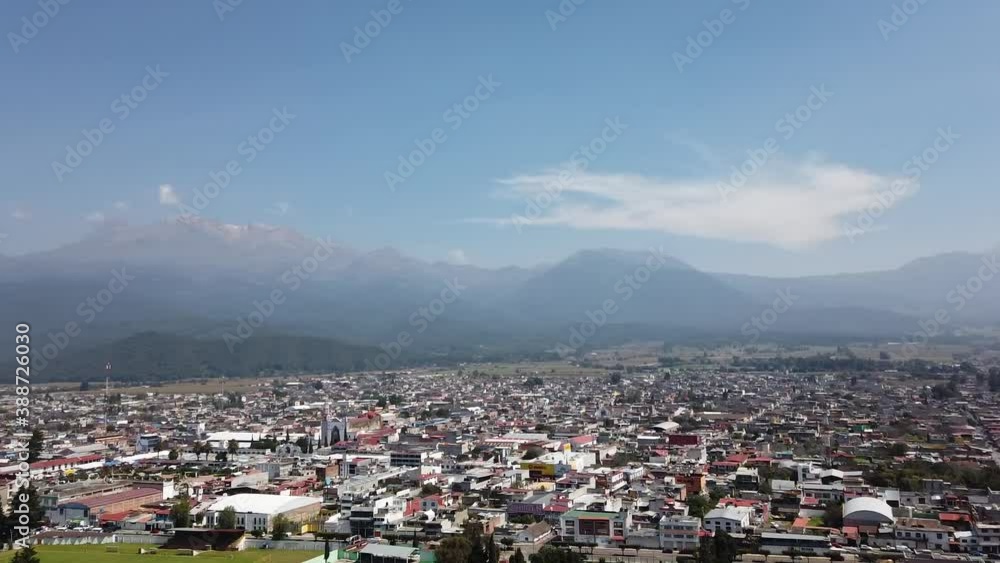 Vista de Amecameca desde el Sacromonte, view of the city Vista de Amecameca desde el Sacromonte, view of the city