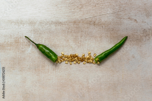 green chili pepper