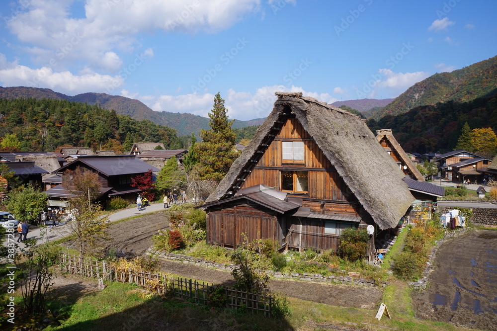 old house in the mountains