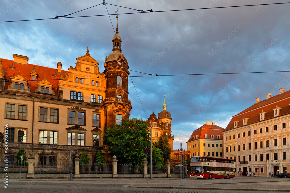 Fototapeta premium Panorama von Dresden, Deutschland