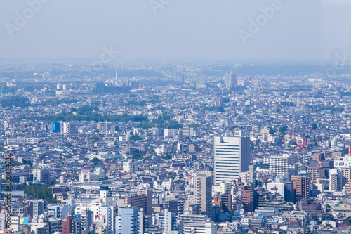 都庁展望台から見た眺め © Paylessimages