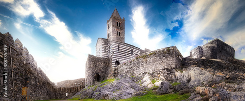 San Pietro Church view , Portovenere, Italy