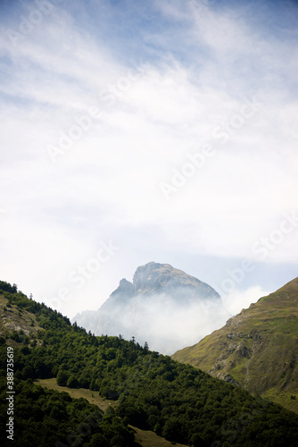 Peak in french Pyrenees