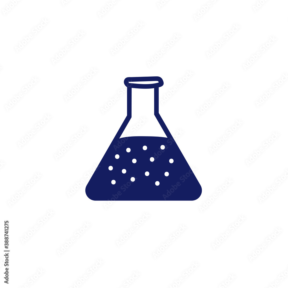 Doodle style medical test tube. Blue ink, outline sketch style. Doodle flask for winter experiences. Vector illustration isolated on white background. Doodle style medical test tube. Blue ink, outline sketch style. Doodle flask for winter experiences. Vector illustration isolated on white background.