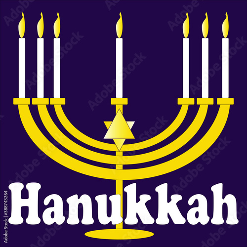 hanukkah vector illustration, happy hanukkah vector illustrator, holiday, celebration, happiness