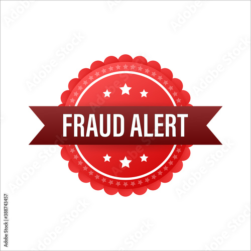 Fraud alert. Security Audit, Virus Scanning, Cleaning, Eliminating Malware, Ransomware. Vector stock illustration.