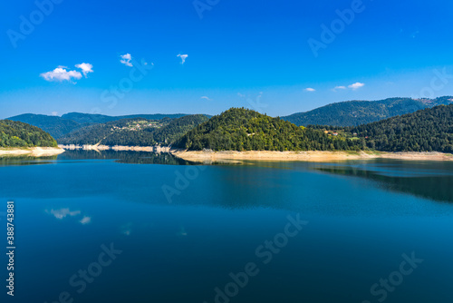 Zaovine lake in Serbia