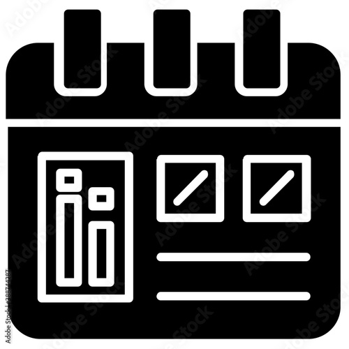 
Laptop along with growing bars showing growth traffic icon 
