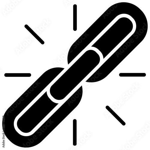 
Paper pin is used to describe link building icon
