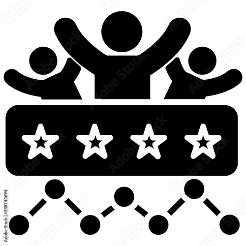 
Human avatar surrounded by a network of entities, this icon is for affiliate marketing 
