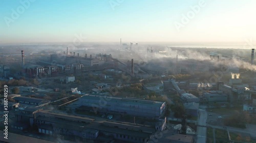 Wallpaper Mural emissions from factories, General plan Torontodigital.ca