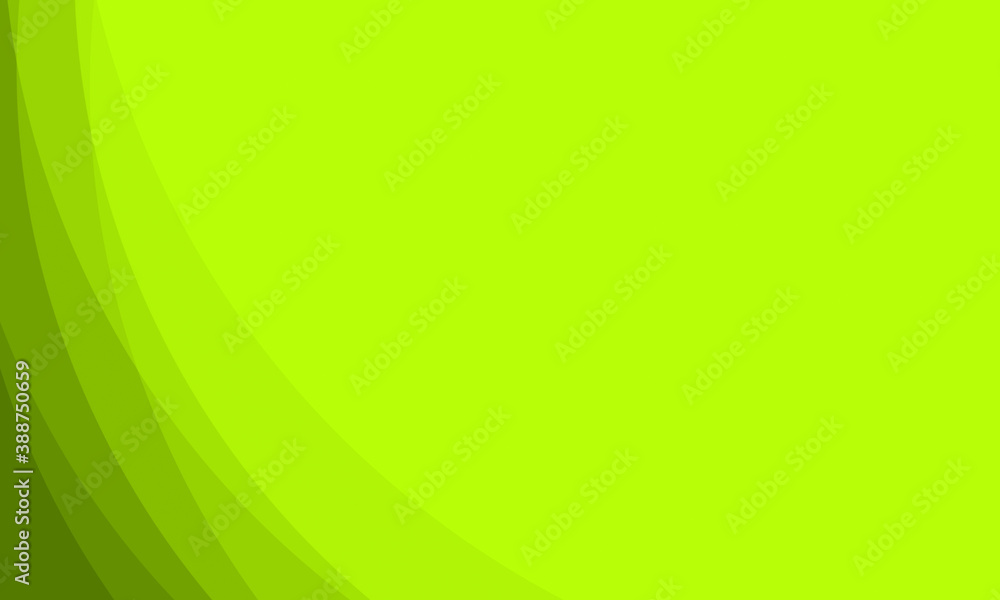 Abstract geometric green curve line gradient Background. - obrazy, fototapety, plakaty 