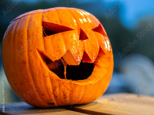 calabaza de halloween