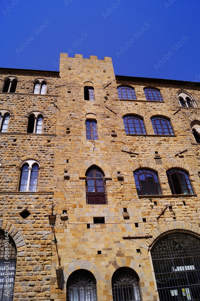 Praetorian palace in Volterra, Tuscany, Italy