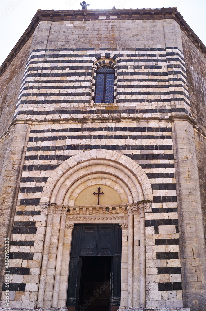 Baptistery of Volterra, Tuscany, Italy