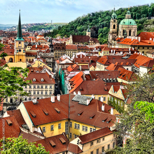 Red Tile Roofs, Prague