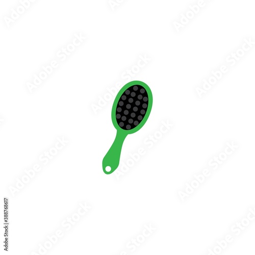 Comb icon logo, vector design