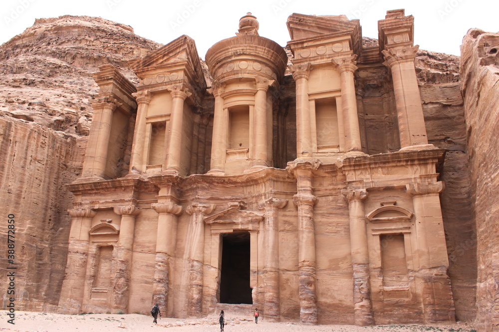 Exploring the desert landscapes around Wadi Rum, the Petra Archeological site and Amman in Jordan, Middle East