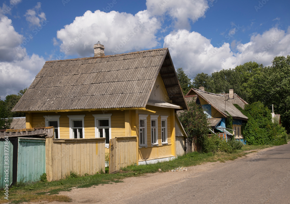 View of street in Lepel. Belarus View of street in Lepel. Belarus