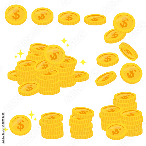 ドルのコインセット