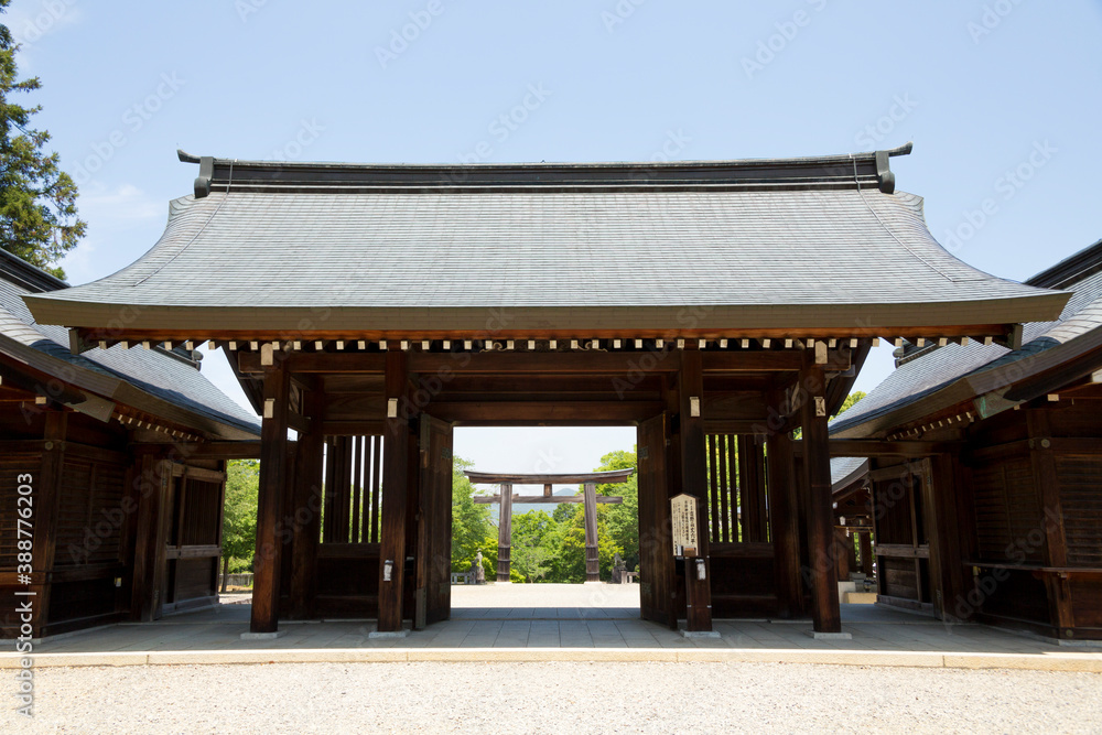 吉野神宮の神門