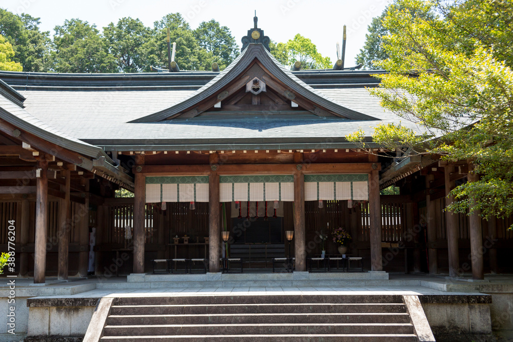 吉野神宮の拝殿