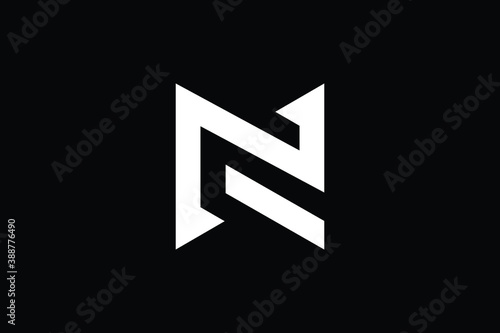 CN logo letter design on luxury background. NC logo monogram initials letter concept. CN icon logo design. NC elegant and Professional letter icon design on black background. N C CN NC