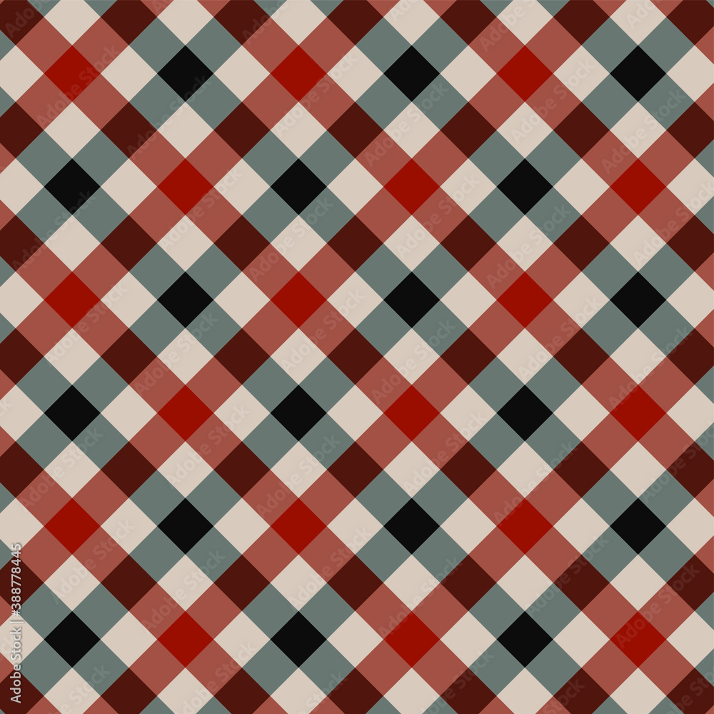 Seamless vector tartan pattern for fabric, textile, wrapping etc. Plaid background. Seamless vector tartan pattern for fabric, textile, wrapping etc. Plaid background.