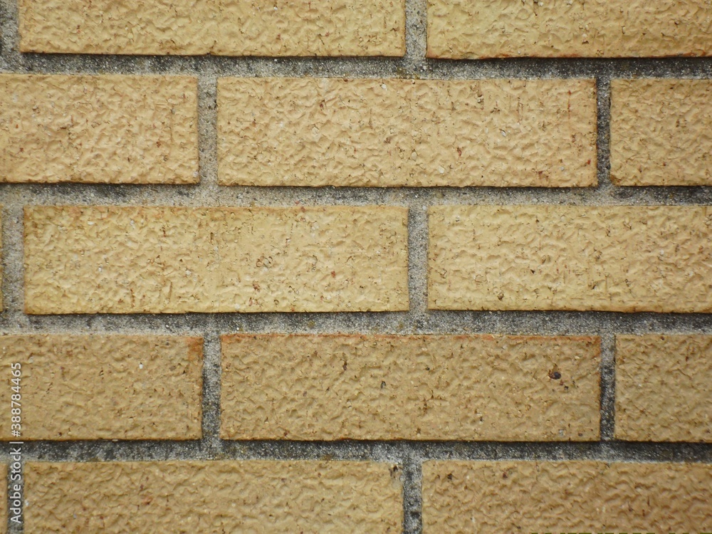 Fototapeta premium Front masonry, four rows of masonry