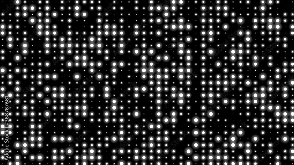Dot white black pattern gradient texture background. Abstract technology big data digital background. 3d rendering. Dot white black pattern gradient texture background. Abstract technology big data digital background. 3d rendering.