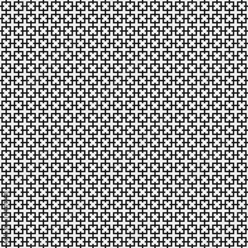 Abstract Cross Pattern Dots Logo generative computational art illustration