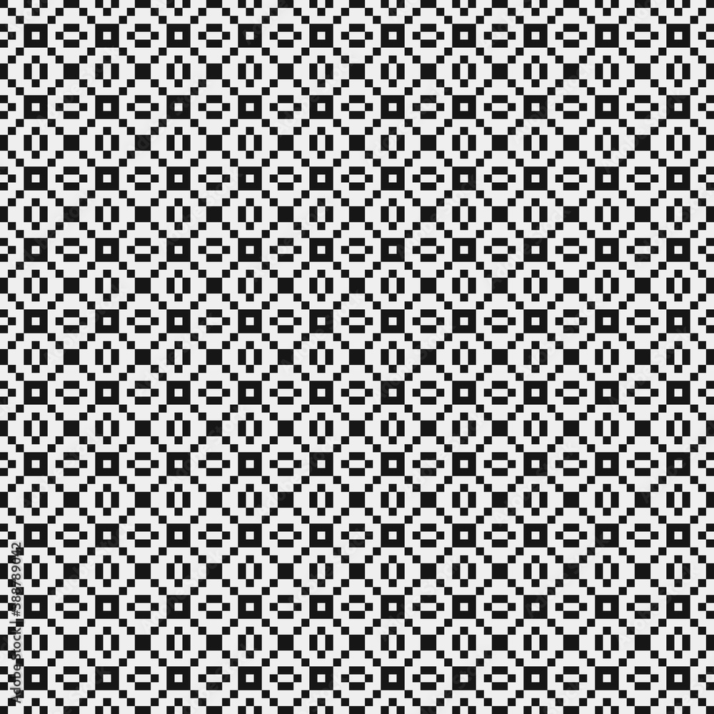 Abstract Cross Pattern Dots Logo generative computational art illustration