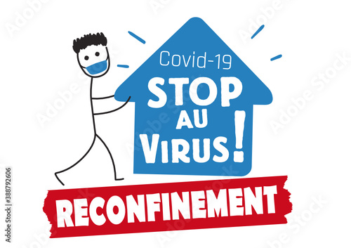 Reconfinement national, épidémie coronavirus