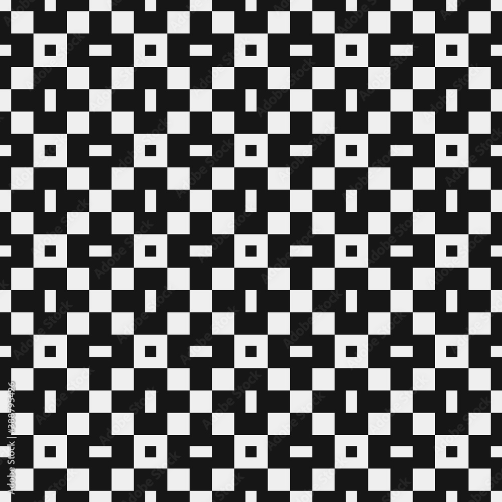 Fototapeta premium Abstract Cross Pattern Dots Logo generative computational art illustration