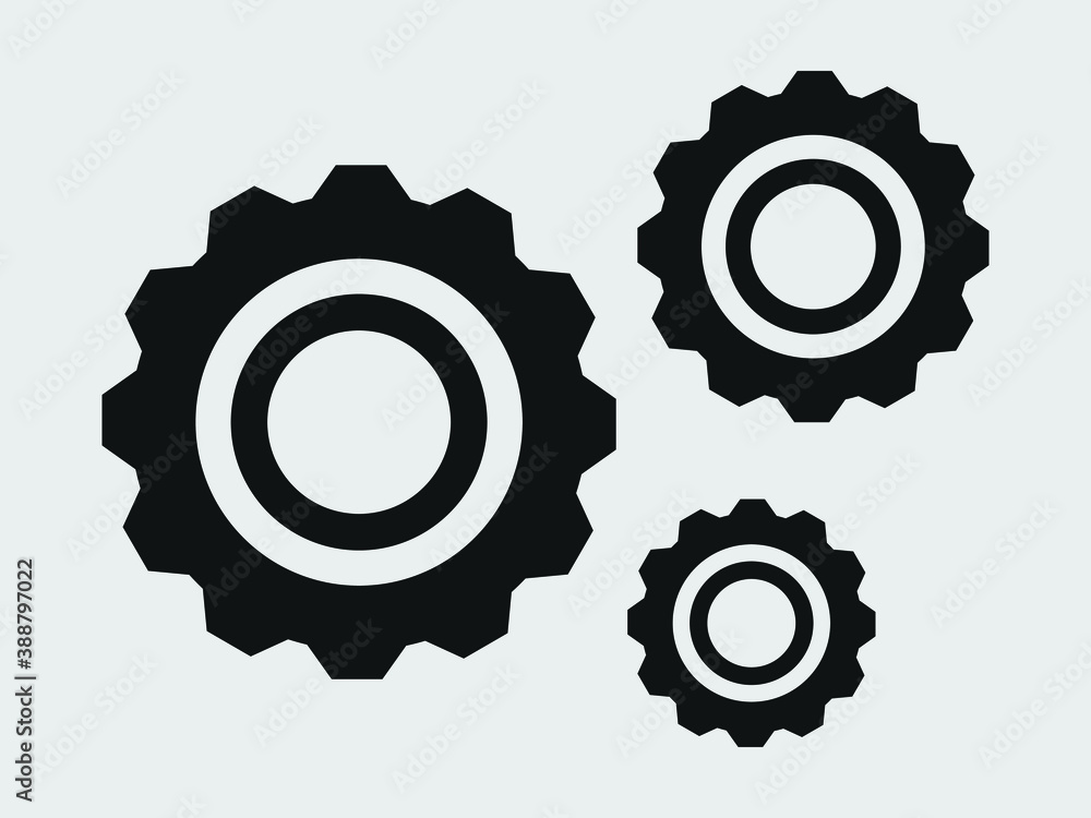 setting icon. cog icon. gear icon vector setting icon. cog icon. gear icon vector