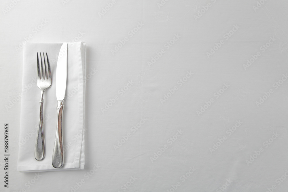 Naklejka premium テーブルセッティング
