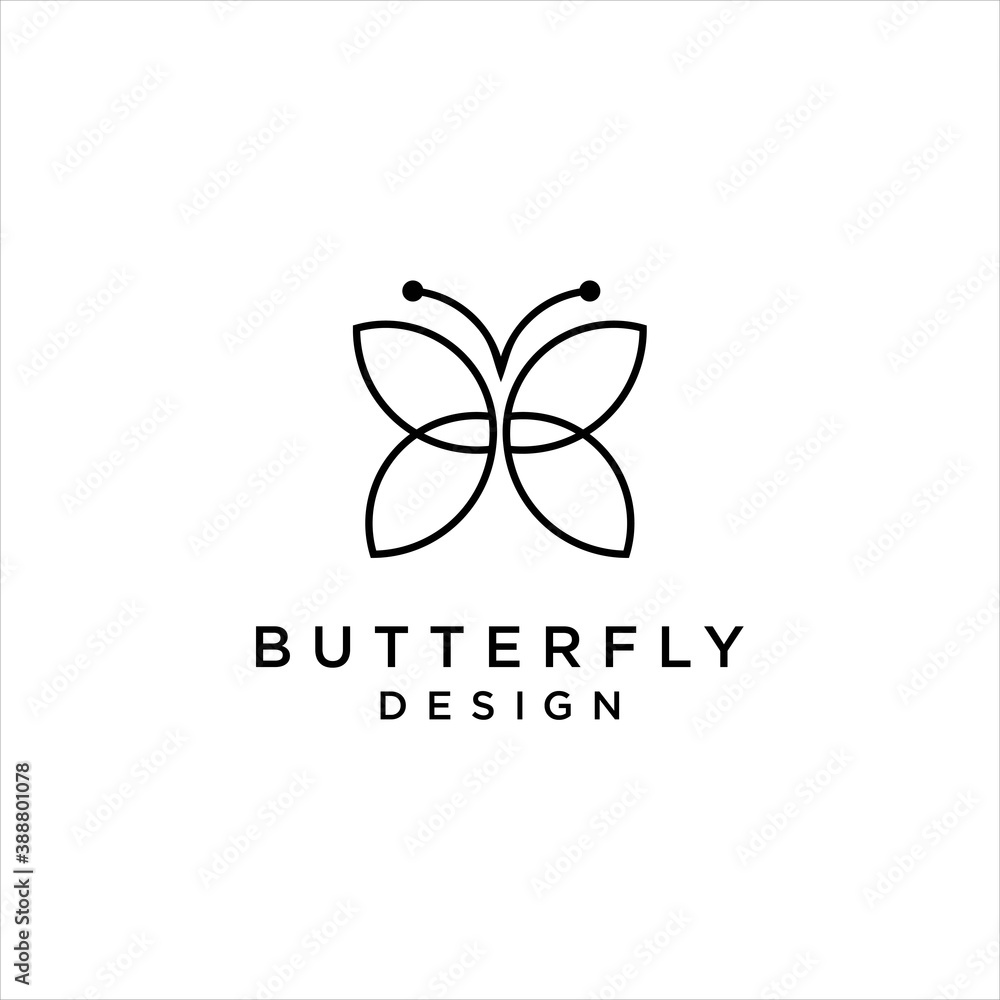 Butterfly logo with insect wings. Elegant minimalist design. Natural beauty icon. Fashion boutique symbol. Spa and wellness illustration. Modern vector art. Creative abstract template. Butterfly logo with insect wings. Elegant minimalist design. Natural beauty icon. Fashion boutique symbol. Spa and wellness illustration. Modern vector art. Creative abstract template.