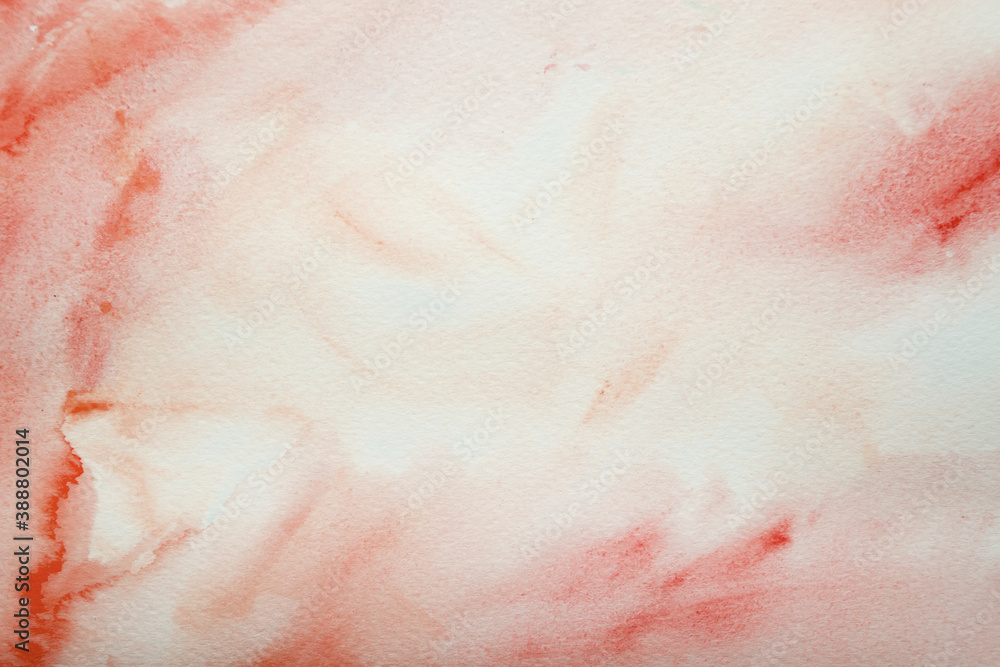 Red stained abstract background