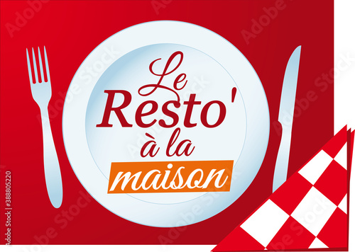 PICTO RESTO A LA MAISON V7