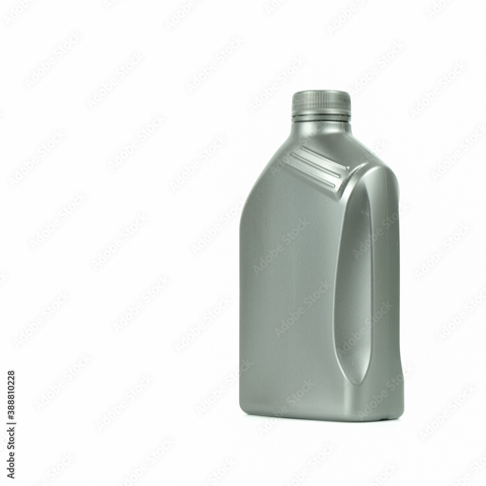 Motorcycle engine oil isolated on a white background Motorcycle engine oil isolated on a white background