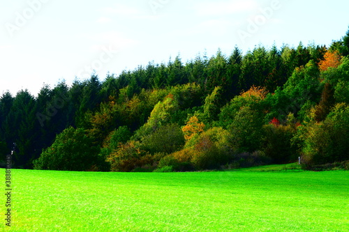 herbstliche Eifellandschaft photo