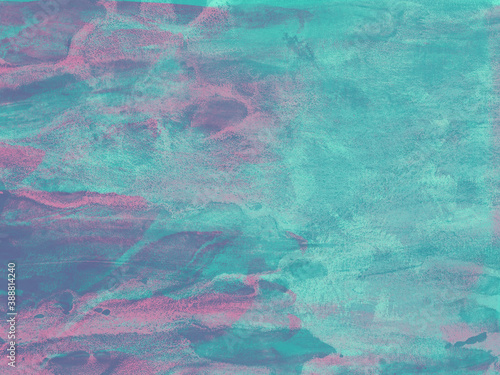 Drippy Watercolor Paint Texture Grungy Cotton Candy