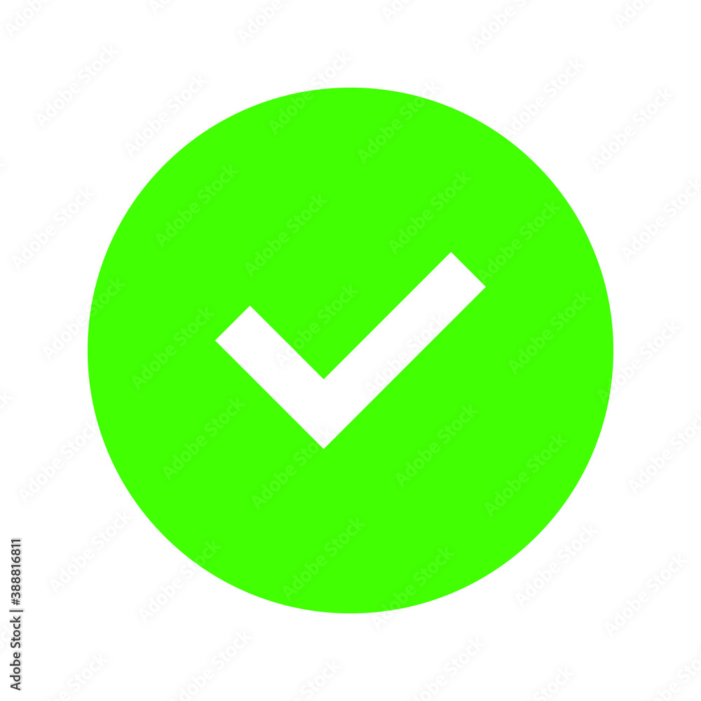 Check mark icon. tick symbol. Check, Checklist, ok, yes icon approved vector illustration. Check mark icon on white background. Vector illustration Check mark icon. tick symbol. Check, Checklist, ok, yes icon approved vector illustration. Check mark icon on white background. Vector illustration