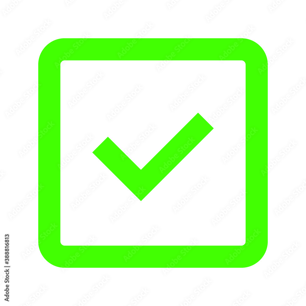 Check mark icon. tick symbol. Check, Checklist, ok, yes icon approved vector illustration. Check mark icon on white background. Vector illustration Check mark icon. tick symbol. Check, Checklist, ok, yes icon approved vector illustration. Check mark icon on white background. Vector illustration