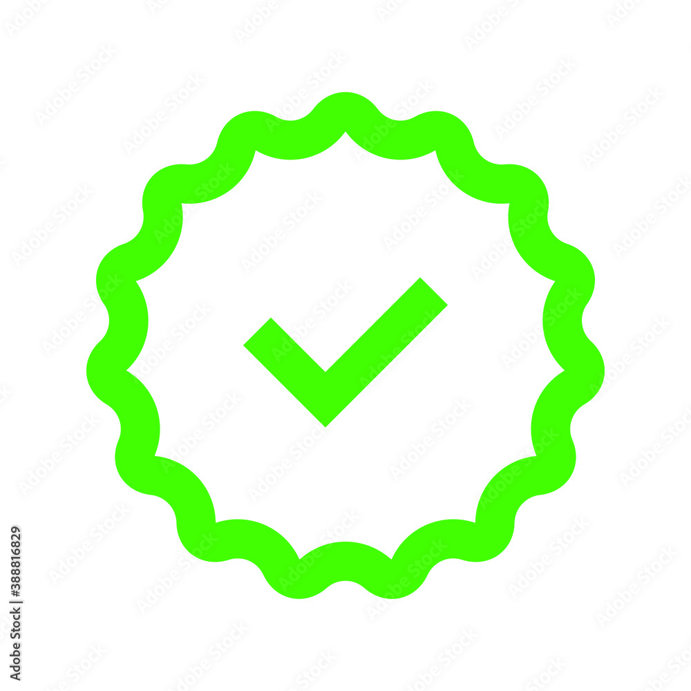 Check mark icon. tick symbol. Check, Checklist, ok, yes icon approved vector illustration. Check mark icon on white background. Vector illustration Check mark icon. tick symbol. Check, Checklist, ok, yes icon approved vector illustration. Check mark icon on white background. Vector illustration