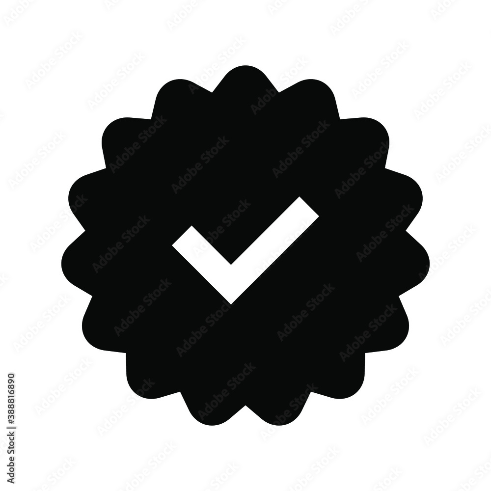 Check mark icon. tick symbol. Check, Checklist, ok, yes icon approved vector illustration. Check mark icon on white background. Vector illustration Check mark icon. tick symbol. Check, Checklist, ok, yes icon approved vector illustration. Check mark icon on white background. Vector illustration