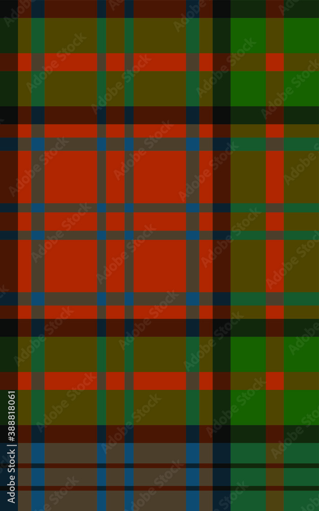 Obraz premium Seamless vector tartan pattern for fabric, textile, wrapping etc. Plaid background 